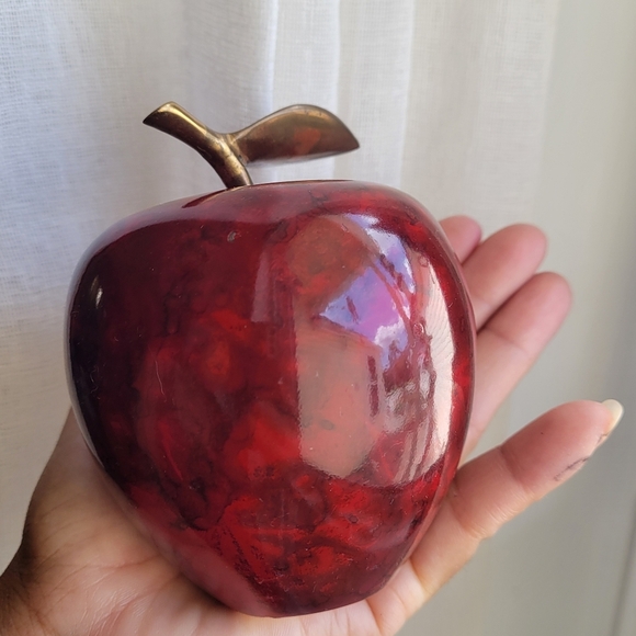 VTG Handcrafted for the Master Teacher Made in India Heavy Solid Marble Stone - Picture 1 of 5